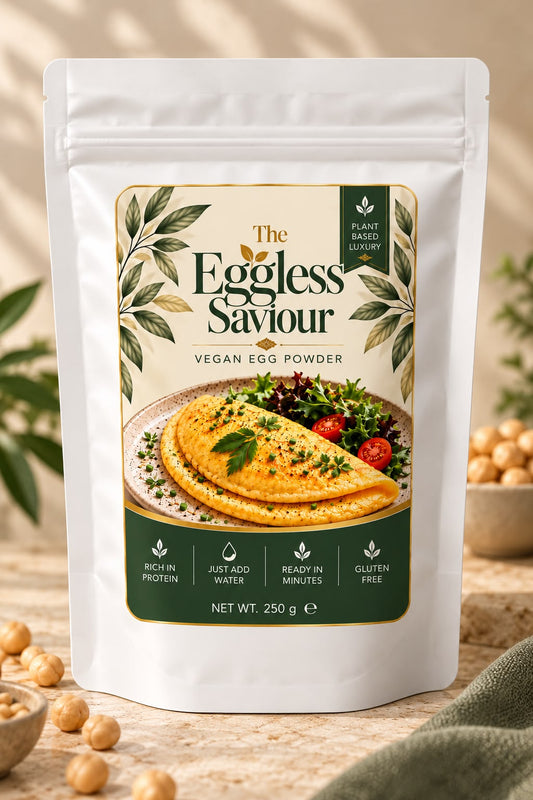 The Eggless Saviour – Premium Plant-Based Egg Powder
